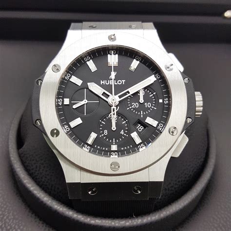 hublot big bang chronograph steel|Hublot big bang price list.